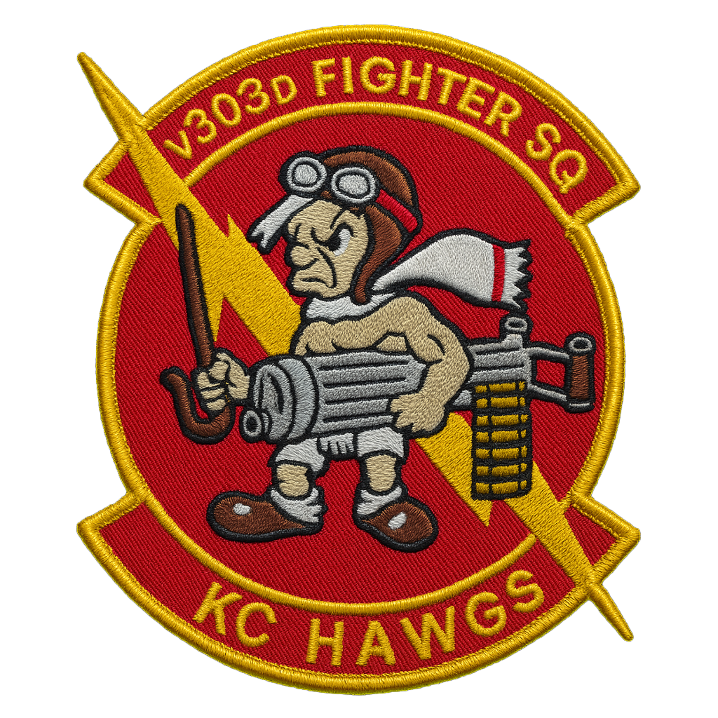 Commissioned into the v303 Fighter Squadron