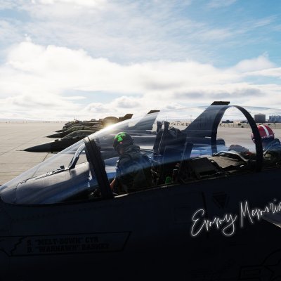 Sting FLT checking right. Warhawk still giving Meltdown his backrubs.