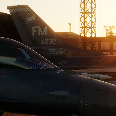 Mornings on the ramp...